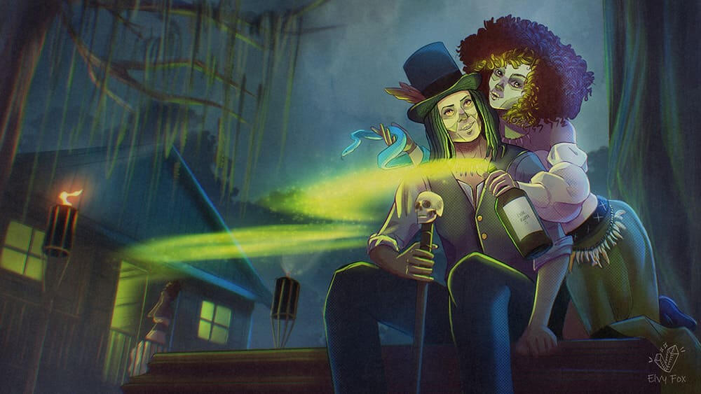 Baron Samedi And Maman Brigitte