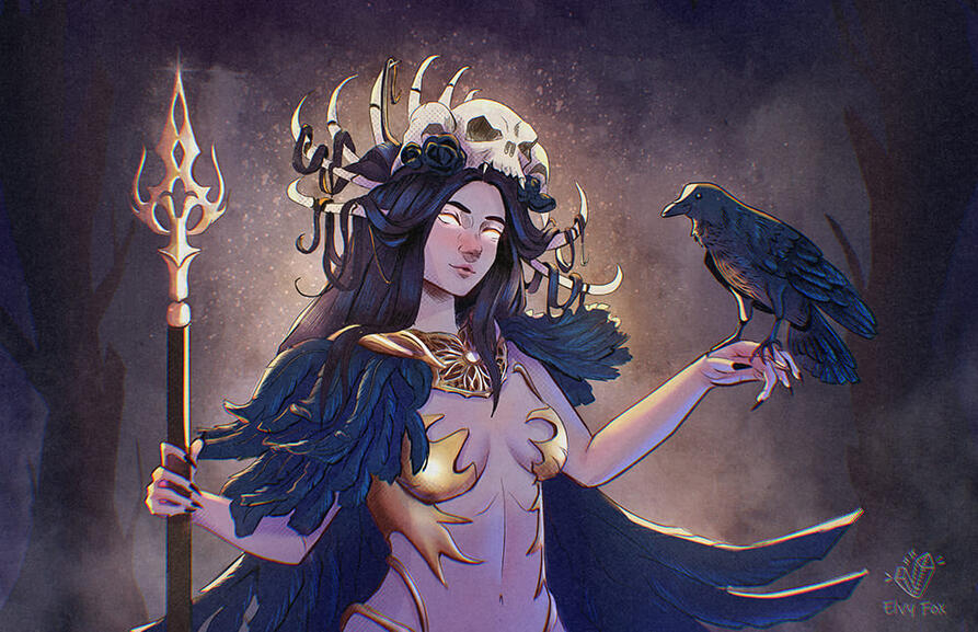 Morrigan The Celtic Goddess