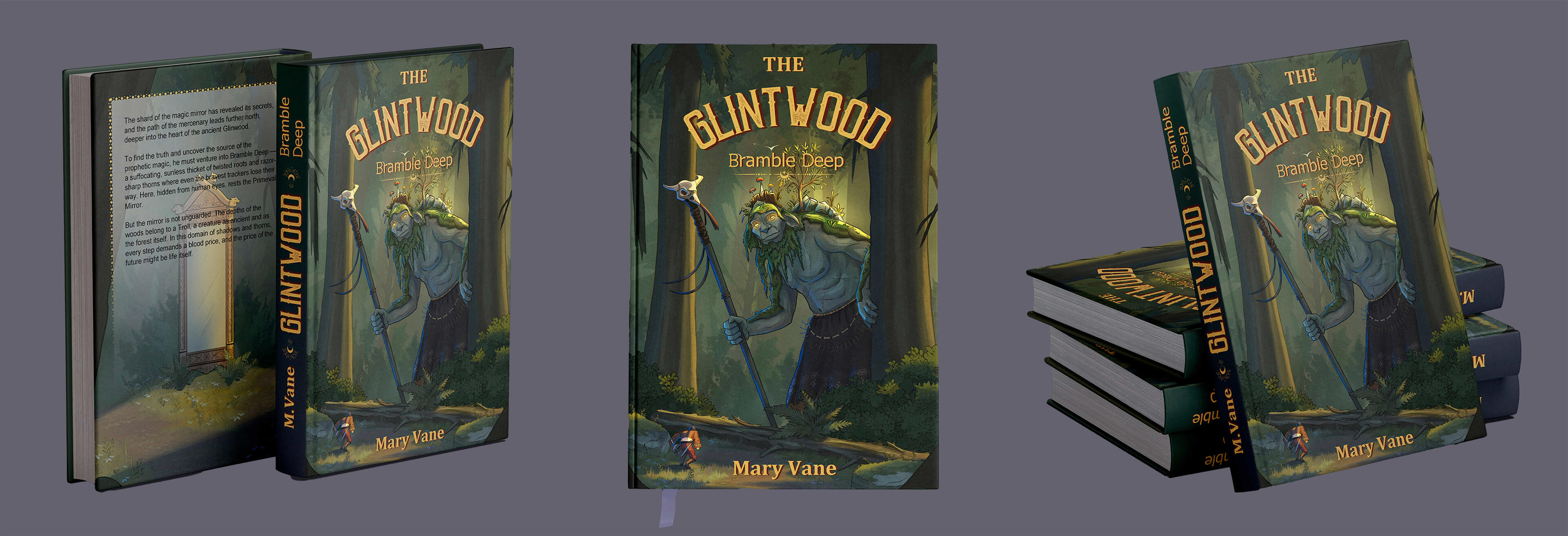Elliot cipher book cover design Book cover design for a dark mystery detective novel