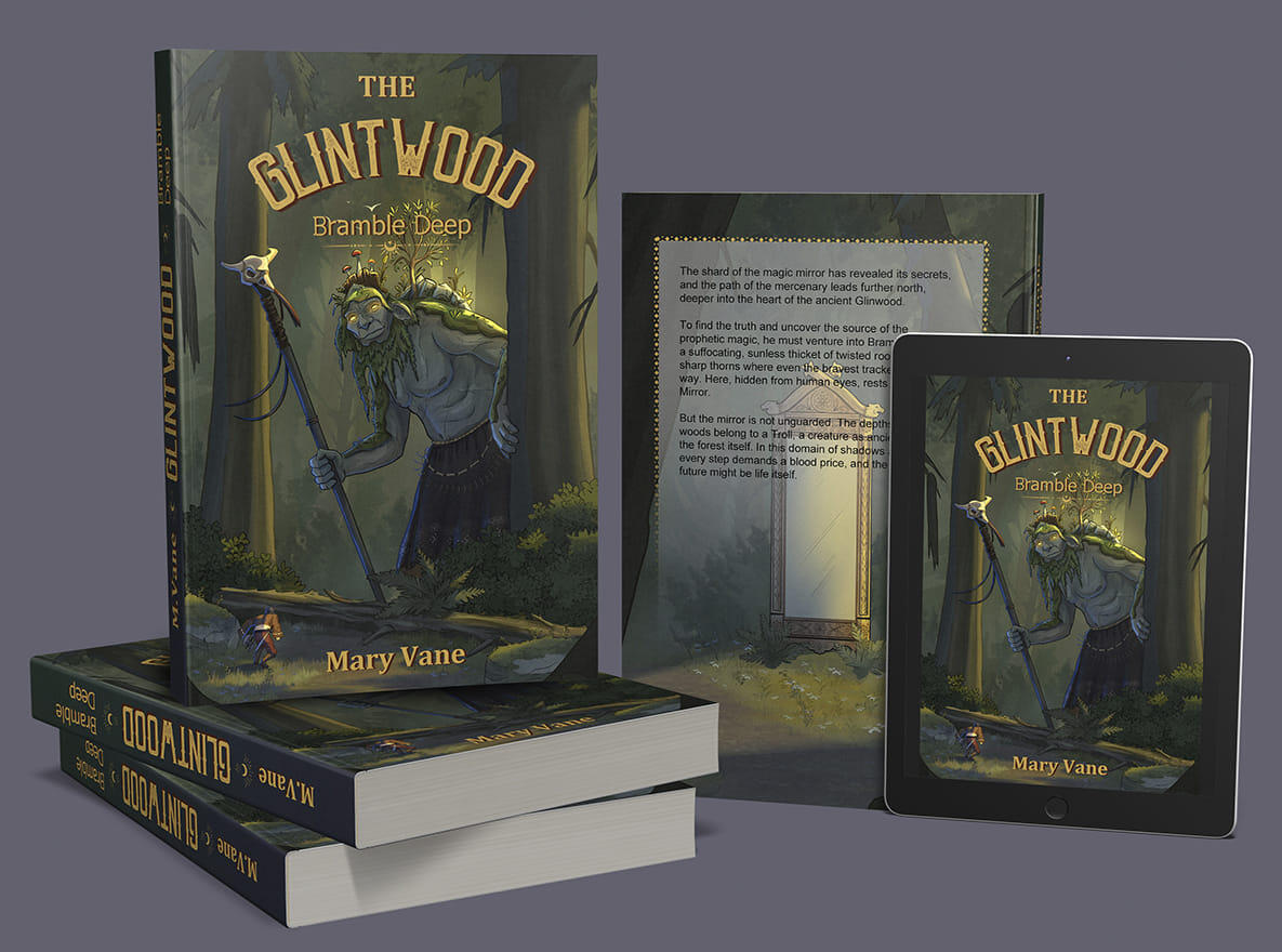 Elliot cipher book cover design Book cover design for a dark mystery detective novel