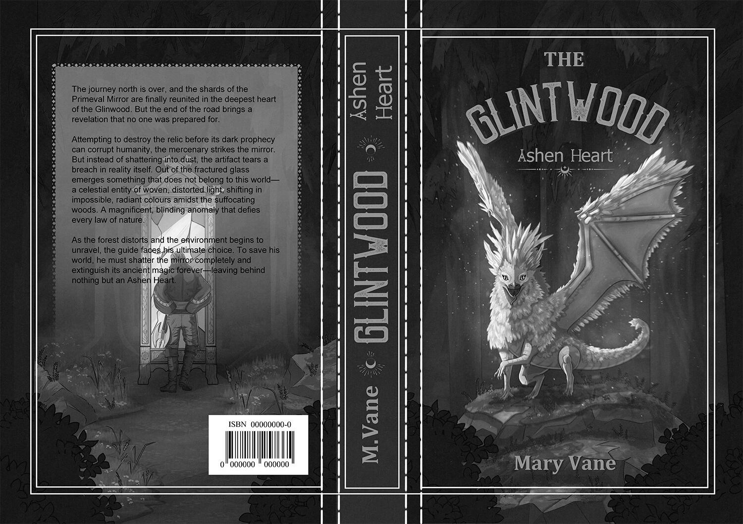 Elliot cipher book cover design Book cover design for a dark mystery detective novel