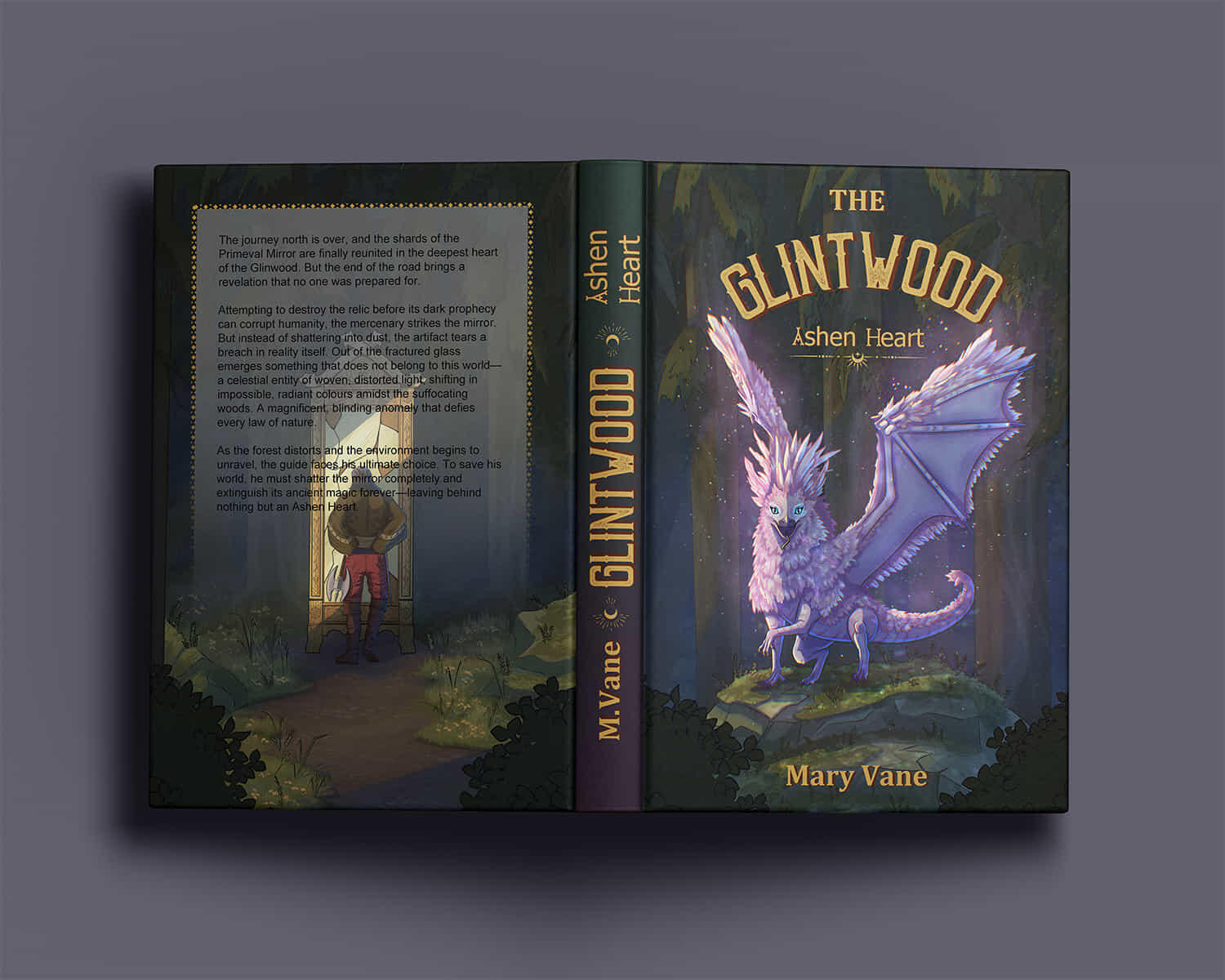 Elliot cipher book cover design Book cover design for a dark mystery detective novel